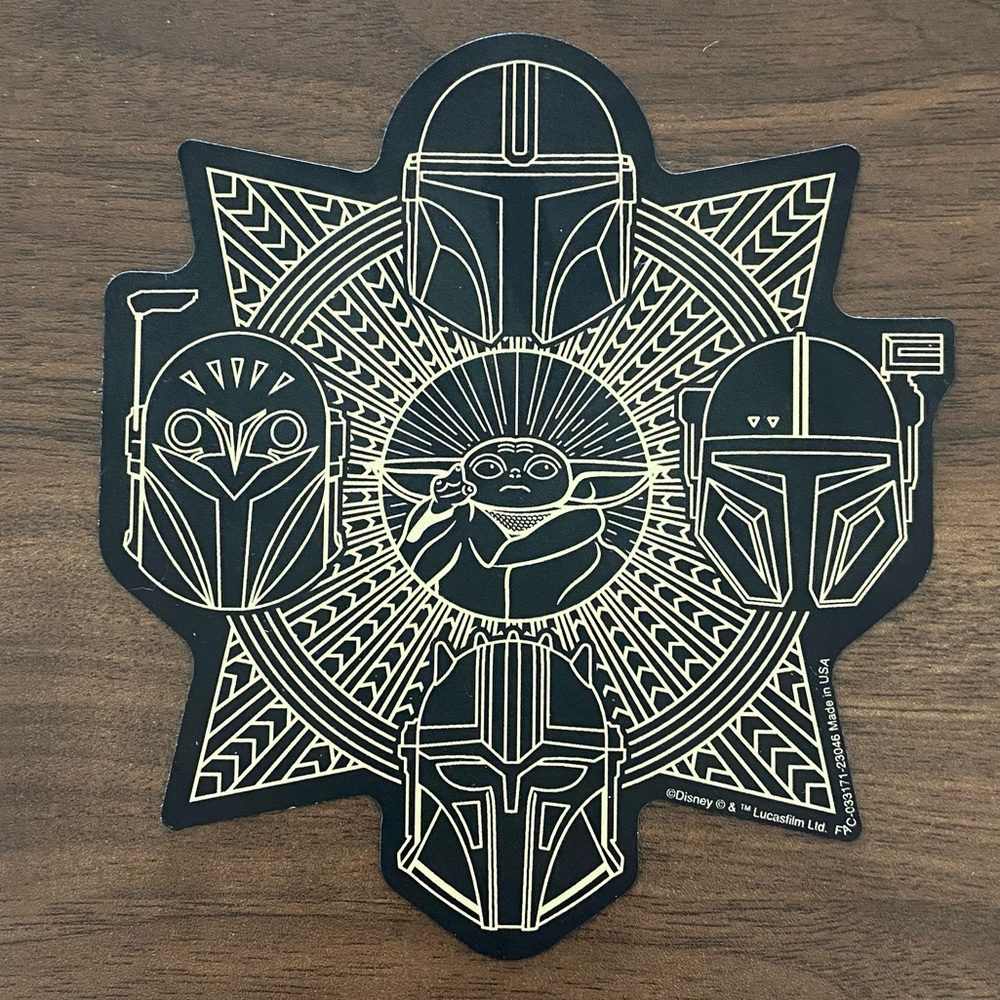 Mandalorian and Grogu Magnet